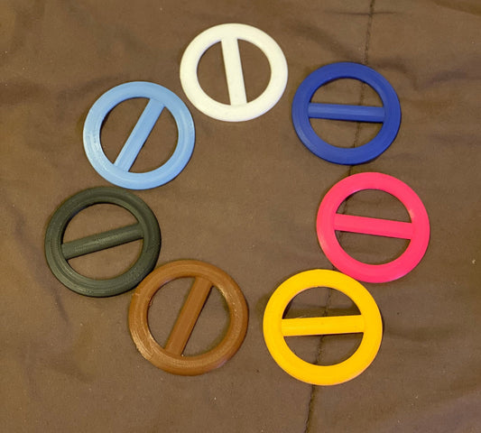 T-Shirt Ring, Scarf Slide, T-Shirt Clip, Multiple Colors. Shirt Clip, Clip for T-Shirt, Shirt Ring, Clip for Scarf, Ring for Scarf, Shirt.